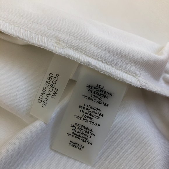 Guess: Cut-Out Bodycon White Dress - Picture 5 of 10